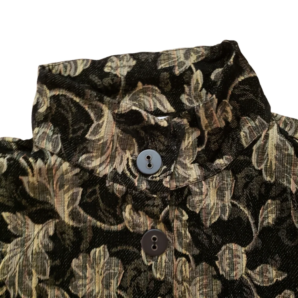 Vintage HabitaT clothes to live in Tapestry Woven Jacquard Coat/Long Blazer - Picture 8 of 16